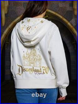 Disneyland Resort Vault 70th anniversary Zip Up Hoodie Size XL New
