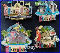 Disneyland Retro Collection 2005 (50th Anniversary) Set of 11 loose pins