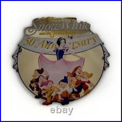 Disneyland Snow White & 7 Dwarfs 50th Anniversary 1987 actual park plaque