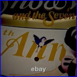 Disneyland Snow White & 7 Dwarfs 50th Anniversary 1987 actual park plaque