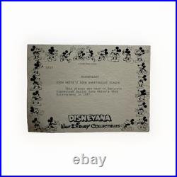 Disneyland Snow White & 7 Dwarfs 50th Anniversary 1987 actual park plaque