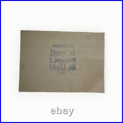 Disneyland Snow White & 7 Dwarfs 50th Anniversary 1987 actual park plaque