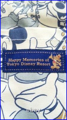 Disneyland TDL 30th Anniversary Tote Bag Mickey History Series New with Tag