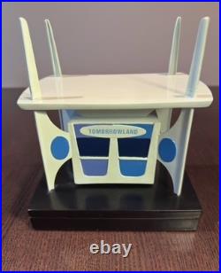 Disneyland Tomorrowland Ticket Booth Trinket Box 50th Anniversary withCertificate