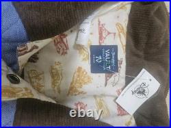 Disneyland Vault 70th Anniversary Reversible Corduroy Quilted Patch Jacket