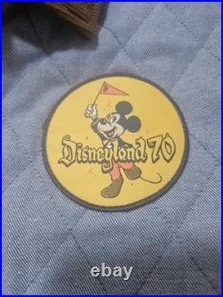 Disneyland Vault 70th Anniversary Reversible Corduroy Quilted Patch Jacket