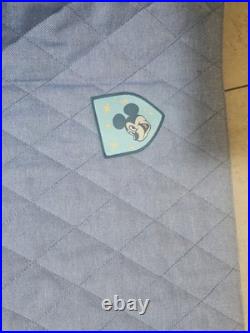 Disneyland Vault 70th Anniversary Reversible Corduroy Quilted Patch Jacket