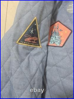 Disneyland Vault 70th Anniversary Reversible Corduroy Quilted Patch Jacket