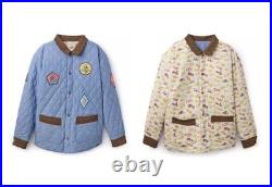 Disneyland Vault 70th Anniversary Reversible Quilted Patch Jacket Corduroy Trim