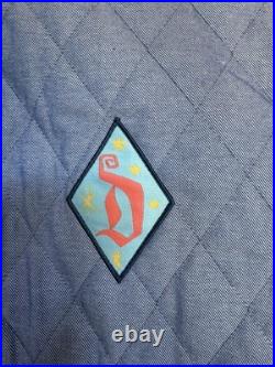 Disneyland Vault 70th Anniversary Reversible Quilted Patch Jacket Size XL NWT