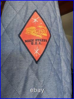 Disneyland Vault 70th Anniversary Reversible Quilted Patch Jacket Size XL NWT