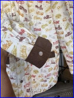 Disneyland Vault 70th Anniversary Reversible Quilted Patch Jacket Size XL NWT