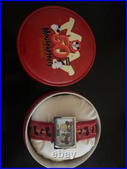 Disneyland Wristwatch MMC Mouseketeers 50th Anniversary 2005 LE #78 of 250 NIB