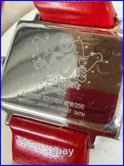 Disneyland Wristwatch MMC Mouseketeers 50th Anniversary 2005 LE #78 of 250 NIB