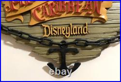 Disneyland anniversary Pirates Of The Caribbean Wall Plaque. LE #21/500! MINT