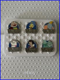 Disneyland hidden mickey pins FULL SET WITH CHASER 25 years of pin trading set 1