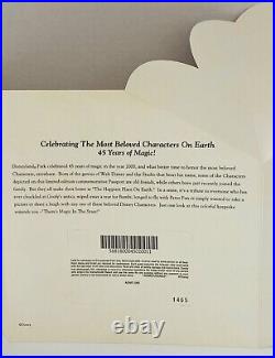 Disneyland's 45th Anniversary Limited Edition fold out Commemorative Passport