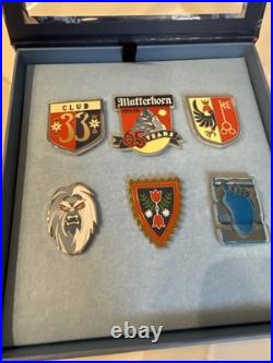 Disneyland's Club 33 Matterhorn 65th Anniversary Pin Set LE 500