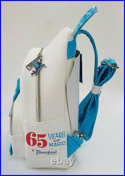 Disneyland x Loungefly 65th Anniversary Castle Sling To Mini Backpack Bag Disney