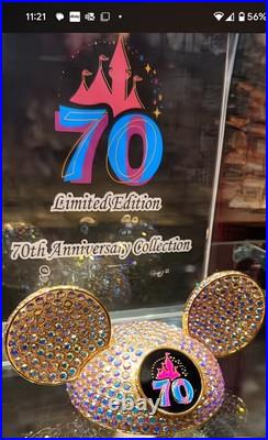 Disneylands 70th Ears Crystal Swarovski LE #17/1955 LIMITED EDITION Arribas Bros Disneylands 70th Ears Crystal Swarovski LE #17/1955 LIMITED EDITION Arribas Bros