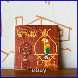 Disneys Enchanted TIki Room 50TH Anniversary Shag Coasters Used Disneyland