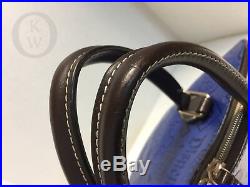 Dooney & BourkeDisneyLand 60th AnniversaryBlue Leather Zip Zip 18098G S162