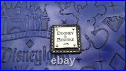 Dooney & Bourke Disney 60th Anniversary Blue Leather Collection Crossbody Purse