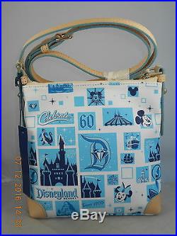 Dooney Bourke Disney DISNEYLAND 60TH DIAMOND ANNIVERSARY Letter Carrier Handbag