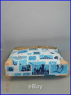 Dooney Bourke Disney DISNEYLAND 60TH DIAMOND ANNIVERSARY Letter Carrier Handbag