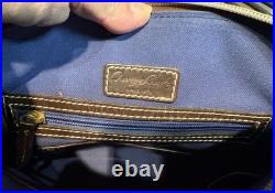 Dooney Bourke Disney Disneyland Diamond 60th Anniversary Mickey Mouse Blue Bag