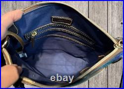 Dooney Bourke Disney Disneyland Diamond 60th Anniversary Mickey Mouse Blue Bag