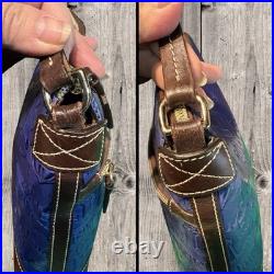 Dooney Bourke Disney Disneyland Diamond 60th Anniversary Mickey Mouse Blue Bag