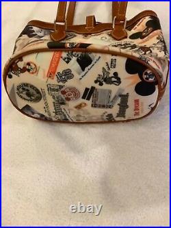 Dooney & Bourke Disneyland 55th Anniversary Bucket Tote Handbag+Wristlet