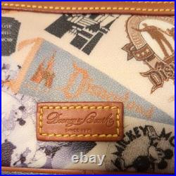 Dooney & Bourke Disneyland 55th Anniversary Large Wristlet Mint with Tags