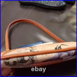 Dooney & Bourke Disneyland 55th Anniversary Large Wristlet Mint with Tags