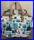 Dooney_Bourke_Disneyland_60th_Anniversary_2015_Satchel_Bag_Blue_White_Tan_NWT_01_ybga