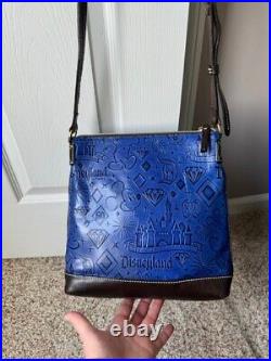 Dooney & Bourke Disneyland Diamond Anniversary crossbody purse & matching wallet