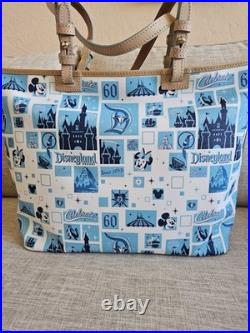 Dooney and Bourke Disneyland 60th Diamond Anniversary Shopper Tote NWT