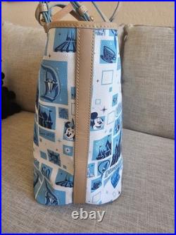 Dooney and Bourke Disneyland 60th Diamond Anniversary Shopper Tote NWT
