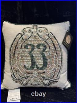EXCLUSIVE Disneyland CLUB 33 Emerald 55 Anniversary Decor Pillow BNWT EXCLUSIVE Disneyland CLUB 33 Emerald 55 Anniversary Decor Pillow BNWT