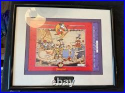 FRAMED Disneyland Commemorative Passport 9/16-19/ 1993 Disneyana Convention 183