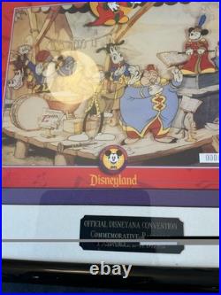FRAMED Disneyland Commemorative Passport 9/16-19/ 1993 Disneyana Convention 183