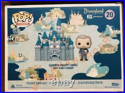 Funko Disneyland 65th Anniversary Sleeping Beauty Castle & Walt Disney