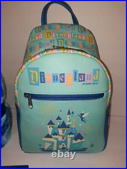 Funko Pop Disney Disneyland 65th Anniversary Castle Mini Backpack pins blanket