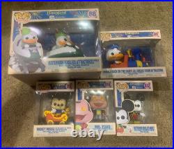 Funko Pop Disneyland 65th Anniversary Lot Of 5 Disney Mickey Mouse, Donald Duck