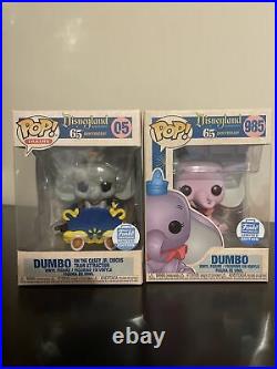 Funko Pop Dumbo Set (Purple And Circus) DisneyLand 65th Anniversary