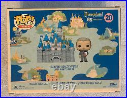 Funko Pop Town Disneyland 65th Anniversary Sleeping Beauty Castle With Walt Disney