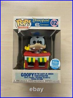 Funko Pop Trains Disneyland 65th Anniversary Goofy in the Casey Jr. Train #02