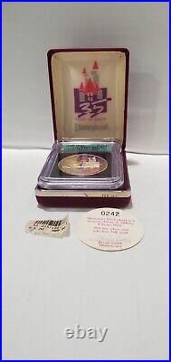 Graded Disneyland 35th Anniversary Commemorative Lim. Ed. 1oz Silver/24k #0242
