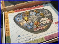 Guide to Disneyland 35th Anniversary 5 Pin Set 35 Years of Magic Map Disney